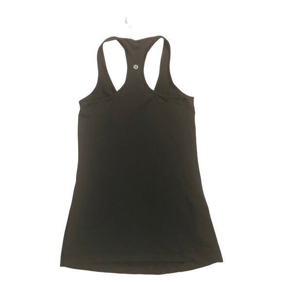 Lululemon Cool Dark Olive Green Camo Racerback Tank size 6 - Picture 3 of 5